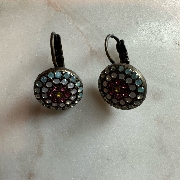 Colorful faux gem earrings! New! Never worn! - Picture 2 of 7